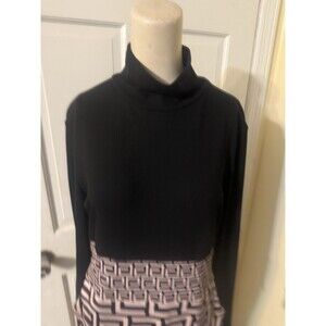 Chic Me Geometric Print Dress Dress Women Size XL